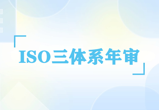 ISO体系证书年审相关问题解答？-海南领汇国际(图1)