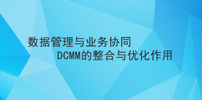 数据管理与业务协同：DCMM的整合与优化作用(图1)